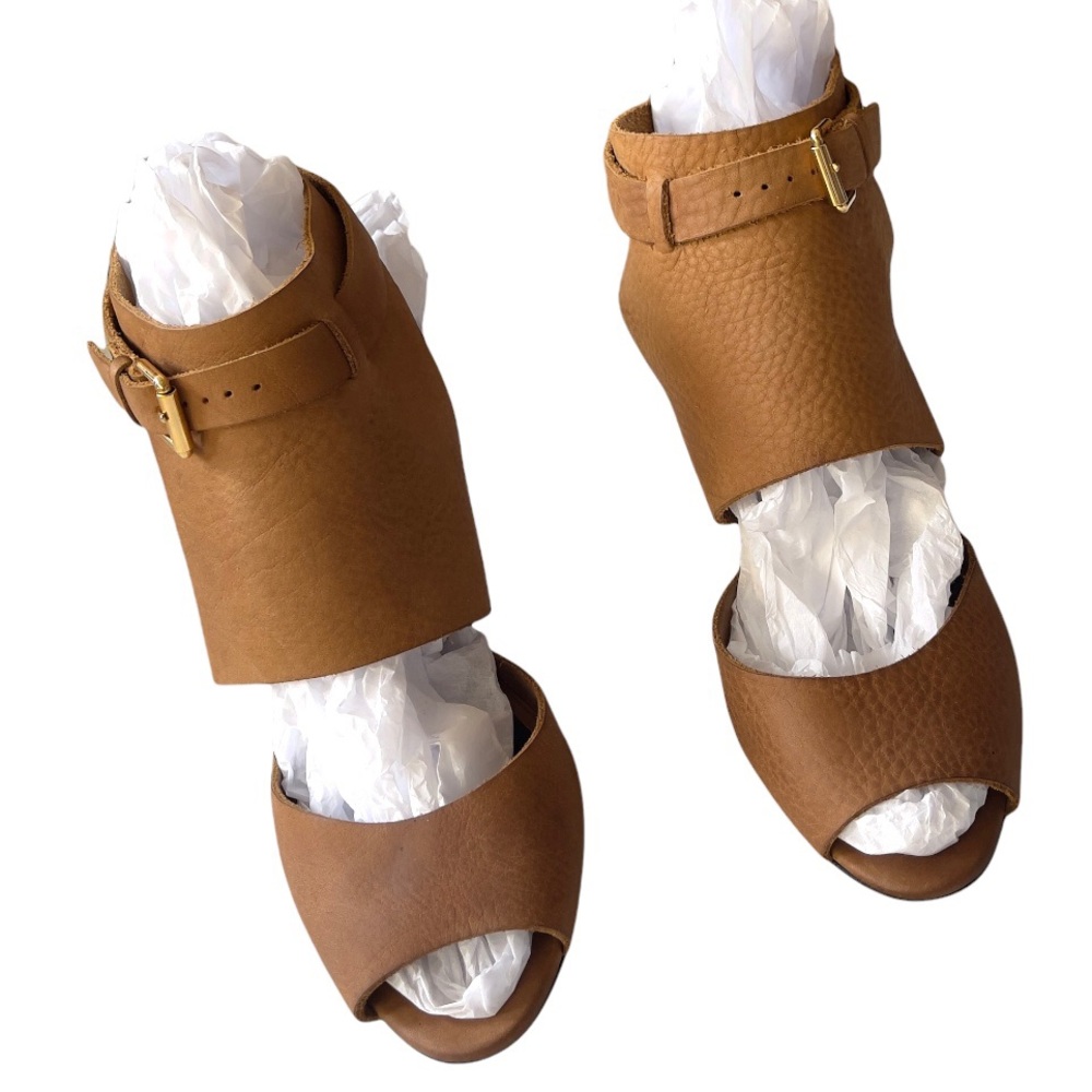 PIERRE HARDY size 7 or 6.5 EU 37 Leather Sandal Heels - Picture 7 of 10